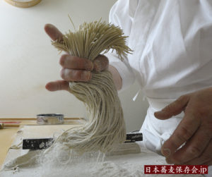 二八そばは切れにくいそばになる
