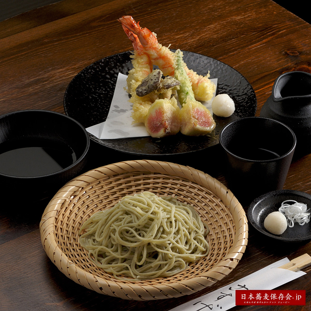 信州一の十割そば、長野市『蕎麦旬菜こすげ』の「極み蕎麦」。